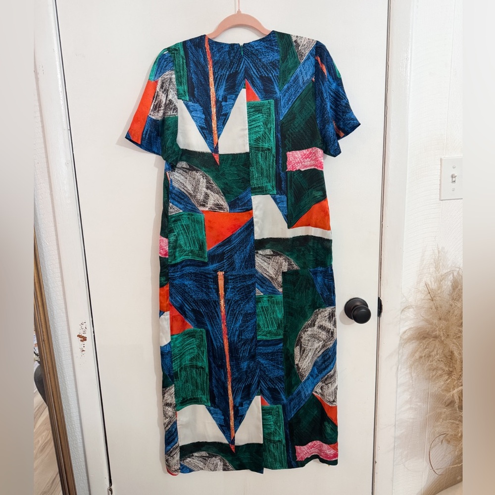 HUNTER BELL Valerie Dress in Mosaic - Picture 7 of 10
